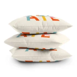 16"x16" Amber Young Celebrate Square Throw Pillow Cream - Deny Designs 7 16"x16" Amber Young Celebrate Square Throw Pillow Cream - Deny Designs -Deny Designs GUEST 57cf819f ee4c 4de8 83bc b30d3987afff