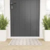 Urban Wild Studio Desert Check Small Charcoal Looped Vinyl Welcome Mat - Society6 -Deny Designs GUEST 5dfb9c50 474e 4aeb 801f 112b71b70b83