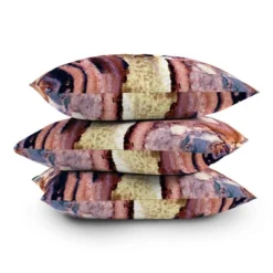 16"x16" CayenaBlanca Lazulite Abstract Square Throw Pillow Blue - Deny Designs -Deny Designs GUEST 5f296bf0 c53b 4673 b82c 1ee69c38b752