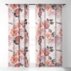 Marta Barragan Camarasa Terracotta Flowered Garden Single Panel Sheer Window Curtain - Deny Designs 1 Marta Barragan Camarasa Terracotta Flowered Garden Single Panel Sheer Window Curtain - Deny Designs -Deny Designs GUEST 6215c16d 534b 4467 a008 22c3359fafdb