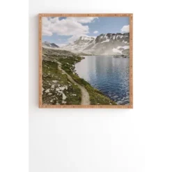 Kevin Russ High Sierra Lake Bamboo Framed Wall Art - Deny Designs -Deny Designs GUEST 621fd75c 1ac7 4320 bac8 a01599a9e602