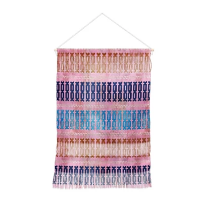 Schatzi Brown Mila Stripe Multi Wall Hanging Portrait Pink - Deny Designs 8 Schatzi Brown Mila Stripe Multi Wall Hanging Portrait Pink - Deny Designs - Image 6