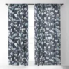 Ninola Design Watery Abstract Flowers Navy Single Panel Sheer Window Curtain - Deny Designs 2 Ninola Design Watery Abstract Flowers Navy Single Panel Sheer Window Curtain - Deny Designs -Deny Designs GUEST 62b7079b 17af 4367 8aa2 a56c0bfdf105
