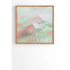 Caleb Troy Banff Painted Christmas Bamboo Framed Wall Art - Deny Designs -Deny Designs GUEST 68aad92d 0228 404f b234 5803d10b406f