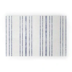 Holli Zollinger AEGEAN MULTI STRIPE Looped Vinyl Welcome Mat - Society6 -Deny Designs GUEST 6a6e7f4c 938d 4f61 af2e 5e4d86555517