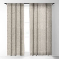 Pimlada Phuapradit Estella 2 Single Panel Sheer Window Curtain - Deny Designs