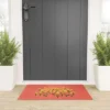 Joy Laforme Pansies In Gold And Coral Welcome Mat - Society6 -Deny Designs GUEST 6e28764b 8266 4def 9c5f e82d21f6443f