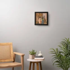 Nawaalillustrations NYC Framed Wall Art Black - Deny Designs -Deny Designs GUEST 6f925738 aea7 4dcb 9f45 1e954d798900