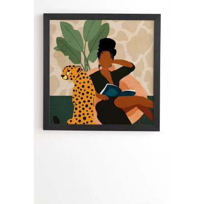 Domonique Brown Stay Home No. 1 Framed Wall Art Black - Deny Designs 7 Domonique Brown Stay Home No. 1 Framed Wall Art Black - Deny Designs - Image 5