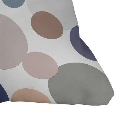 16"x16" Sheila Wenzel Ganny Square Throw Pillow Brown/Blue - Deny Designs 4 16"x16" Sheila Wenzel Ganny Square Throw Pillow Brown/Blue - Deny Designs - Image 2