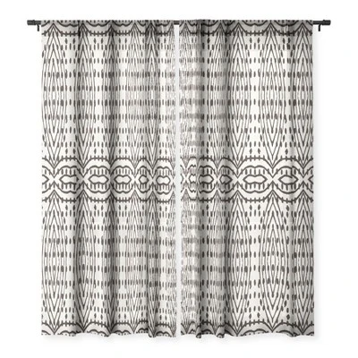 Holli Zollinger Jai Dotted Single Panel Sheer Window Curtain - Deny Designs 4 Holli Zollinger Jai Dotted Single Panel Sheer Window Curtain - Deny Designs - Image 2