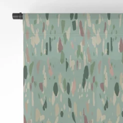 Holli Zollinger ZARAH TERRAZZO Single Panel Sheer Window Curtain - Deny Designs -Deny Designs GUEST 8302a50b b3b3 41ce 9270 23a368f6c19b