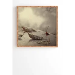 Chelsea Victoria December Morning Bamboo Framed Wall Art - Deny Designs -Deny Designs GUEST 837270d0 b818 4bde 944f c65a705664ca