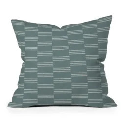 Little Arrow Design Co. Ella Tripe Stripe Outdoor Throw Pillow Teal - Deny Designs 7 Little Arrow Design Co. Ella Tripe Stripe Outdoor Throw Pillow Teal - Deny Designs -Deny Designs GUEST 855d9cc8 0a78 44c0 a555 4003e153c5dc