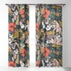 Marta Barragan Camarasa Animal Print Dark Jungle Single Panel Sheer Window Curtain - Deny Designs -Deny Designs GUEST 89b2ead5 2c04 4e66 a820 7e6ea9278662