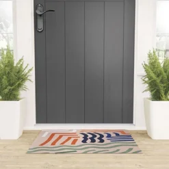 Nick Quintero Arid Contour Looped Vinyl Welcome Mat - Society6