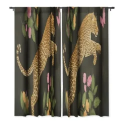 Laura Graves Reach For It 50" X 84" Single Panel Room Darkening Window Curtain - Society6 -Deny Designs GUEST 8d353ade be32 456c a141 8c77fd32ebac