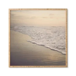 30" X 30" Bree Madden Fading Sea Framed Wall Art - Deny Designs -Deny Designs GUEST 903ffa59 9c3d 4cba 9663 b1e6dc19624a