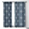 CoastL Studio Scandinavian Classic Blue 84" X 50" Single Panel Blackout Window Curtain - Deny Designs -Deny Designs GUEST 921b5e3d 6bbd 40e7 80ea 162bf7f13103