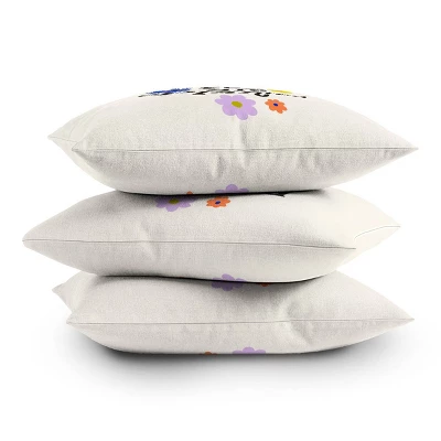 16"x16" Rhianna Marie Chan Bloom Where You Are Planted Square Throw Pillow Beige - Deny Designs 5 16"x16" Rhianna Marie Chan Bloom Where You Are Planted Square Throw Pillow Beige - Deny Designs - Image 3