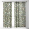 Ninola Design Wild Nature Countryside Green Single Panel Sheer Window Curtain - Deny Designs -Deny Designs GUEST 9301979e 0195 4b3c 92e9 fd5fe18e3c6b
