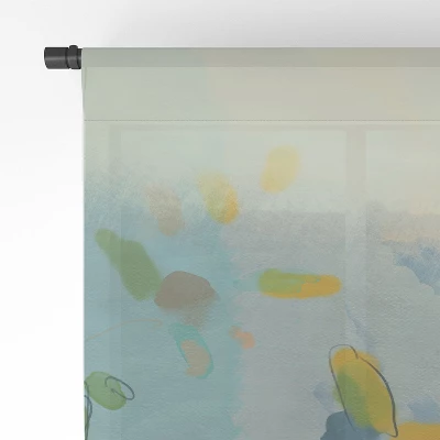 Lunetricotee Garden With Sea View And Olive Tree Single Panel Sheer Window Curtain - Deny Designs 5 Lunetricotee Garden With Sea View And Olive Tree Single Panel Sheer Window Curtain - Deny Designs - Image 3