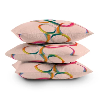 Thirty One Illustrations Love And Aberration Square Throw Pillow Pink - Deny Designs 5 Thirty One Illustrations Love And Aberration Square Throw Pillow Pink - Deny Designs - Image 3