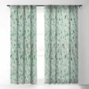 Holli Zollinger ZARAH TERRAZZO Single Panel Sheer Window Curtain - Deny Designs -Deny Designs GUEST 9885ec95 754a 4356 9547 ecaad3cab041