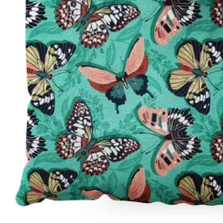 Heather Dutton Mariposa Boho Butterflies Aqua Square Floor Pillow - Deny Desings 6 Heather Dutton Mariposa Boho Butterflies Aqua Square Floor Pillow - Deny Desings -Deny Designs GUEST 9a14255f 602e 4237 b9f4 ad5202b475d9