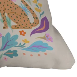 16"x16" SunLee Art All About Balance Square Throw Pillow Pink - Deny Designs -Deny Designs GUEST 9a59949e 0e78 47fc afa1 d6e9a609e2d6