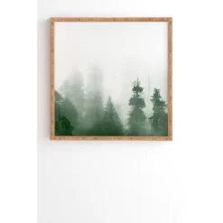 Nature Magick Forest Adventure Bamboo Framed Wall Art Green - Deny Designs -Deny Designs GUEST 9b964b86 4fb8 4994 a79e c9c66d4f4395