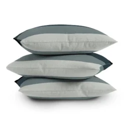 16"x16" Poems Contemporary Color Block VI Throw Pillow Blue - Deny Designs -Deny Designs GUEST 9bf3d604 64ef 42b9 9f4e 4d5fbeb20c33