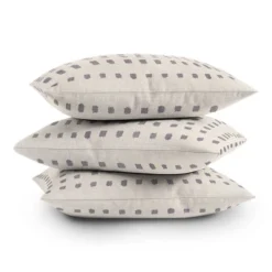 16"x16" Holli Zollinger Earthen Dot Square Throw Pillow White - Deny Designs 7 16"x16" Holli Zollinger Earthen Dot Square Throw Pillow White - Deny Designs -Deny Designs GUEST 9ceacbac 9394 4ab7 8df8 478934a1f03c