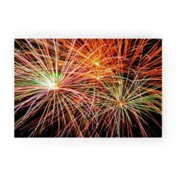 Shannon Clark Fireworks Welcome Mat - Society6 -Deny Designs GUEST a1504dcc c8a1 45ed 8c4a c9411b78d20b