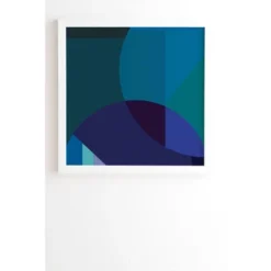 Abstract By Brije Coastal Nights Framed Wall Canvas White/Blue - Deny Designs 11 Abstract By Brije Coastal Nights Framed Wall Canvas White/Blue - Deny Designs -Deny Designs GUEST a39978c9 9827 4fdf a0f0 882dfc2b7a33