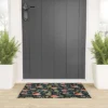 Heather Dutton Poppy Meadow Midnight Looped Vinyl Welcome Mat - Society6 -Deny Designs GUEST a3d55d63 826f 4401 9722 bd8427eafcaa