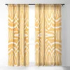 Little Dean Yellow Mustard Boho Stripe Single Panel Sheer Window Curtain - Deny Designs 2 Little Dean Yellow Mustard Boho Stripe Single Panel Sheer Window Curtain - Deny Designs -Deny Designs GUEST a3f6afbd 41b5 4ba3 9fb3 7d9402320cbf