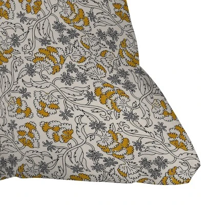 16"x16" Holli Zollinger Kari Square Throw Pillow Gray - Deny Designs 4 16"x16" Holli Zollinger Kari Square Throw Pillow Gray - Deny Designs - Image 2