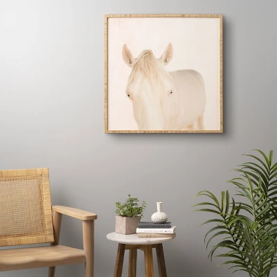 30" X 30" Ingrid Beddoes Bella Bamboo Framed Wall Art - Deny Designs 4 30" X 30" Ingrid Beddoes Bella Bamboo Framed Wall Art - Deny Designs - Image 2