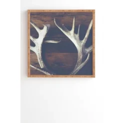 Ann Hudec Rustic Relic Bamboo Framed Wall Art - Deny Designs -Deny Designs GUEST abb56634 9ea2 4d9e a218 2f95114cde6a