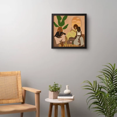 Nawaalillustrations Home Framed Wall Art Black - Deny Designs 6 Nawaalillustrations Home Framed Wall Art Black - Deny Designs - Image 4