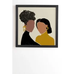 Domonique Brown Black Love No. 1 Framed Wall Art Black - Deny Designs 11 Domonique Brown Black Love No. 1 Framed Wall Art Black - Deny Designs -Deny Designs GUEST ae8bafc4 e631 44de 9cc6 a534e8fc65bc
