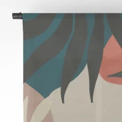 Marta Barragan Camarasa Modern Tropical Sunrise G Single Panel Sheer Window Curtain - Deny Designs -Deny Designs GUEST b0188b34 6506 4ddd a017 ee0210e80069