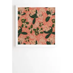 Oris Eddu Poppy Pine Framed Wall Canvas White/Pink - Deny Designs 9 Oris Eddu Poppy Pine Framed Wall Canvas White/Pink - Deny Designs -Deny Designs GUEST b7b6a84d 5d16 4320 acbf fca85f694018