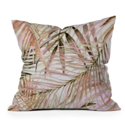 Marta Barragan Camarasa Leaf Outdoor Throw Pillow Pink - Deny Designs -Deny Designs GUEST bac5e9ba df2e 4580 8c5e e53366ede881