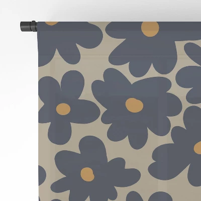 Miho Mini Floral Garden Single Panel Sheer Window Curtain - Deny Designs 5 Miho Mini Floral Garden Single Panel Sheer Window Curtain - Deny Designs - Image 3