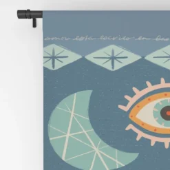 Carey Copeland Written In The Stars Milagros 84" X 50" Single Panel Blackout Window Curtain - Deny Designs -Deny Designs GUEST c1d0747c 76f4 4463 a483 84fca88f0b82