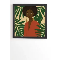 Nawaalillustrations No.kita Framed Wall Art Black - Deny Designs 11 Nawaalillustrations No.kita Framed Wall Art Black - Deny Designs -Deny Designs GUEST c40ddc44 5338 4c00 9868 326e87f190de