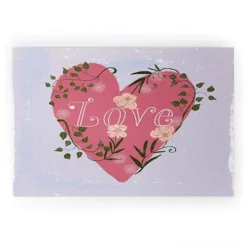 Joy Laforme Love Your Valentine Welcome Mat - Society6 -Deny Designs GUEST c8a368f2 dcf1 4779 b74d 9073ad46a674