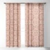 Marta Barragan Camarasa Terracotta Strokes Pattern Single Panel Sheer Window Curtain - Deny Designs 1 Marta Barragan Camarasa Terracotta Strokes Pattern Single Panel Sheer Window Curtain - Deny Designs -Deny Designs GUEST cb86417b c804 4b65 a74f fa83bdea230a